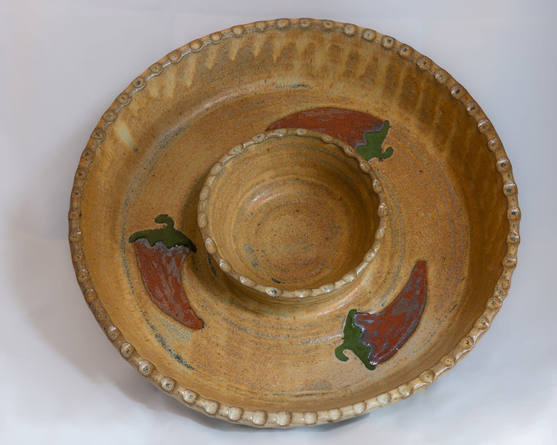 D. Lockerby Pottery chip bowl, product photography